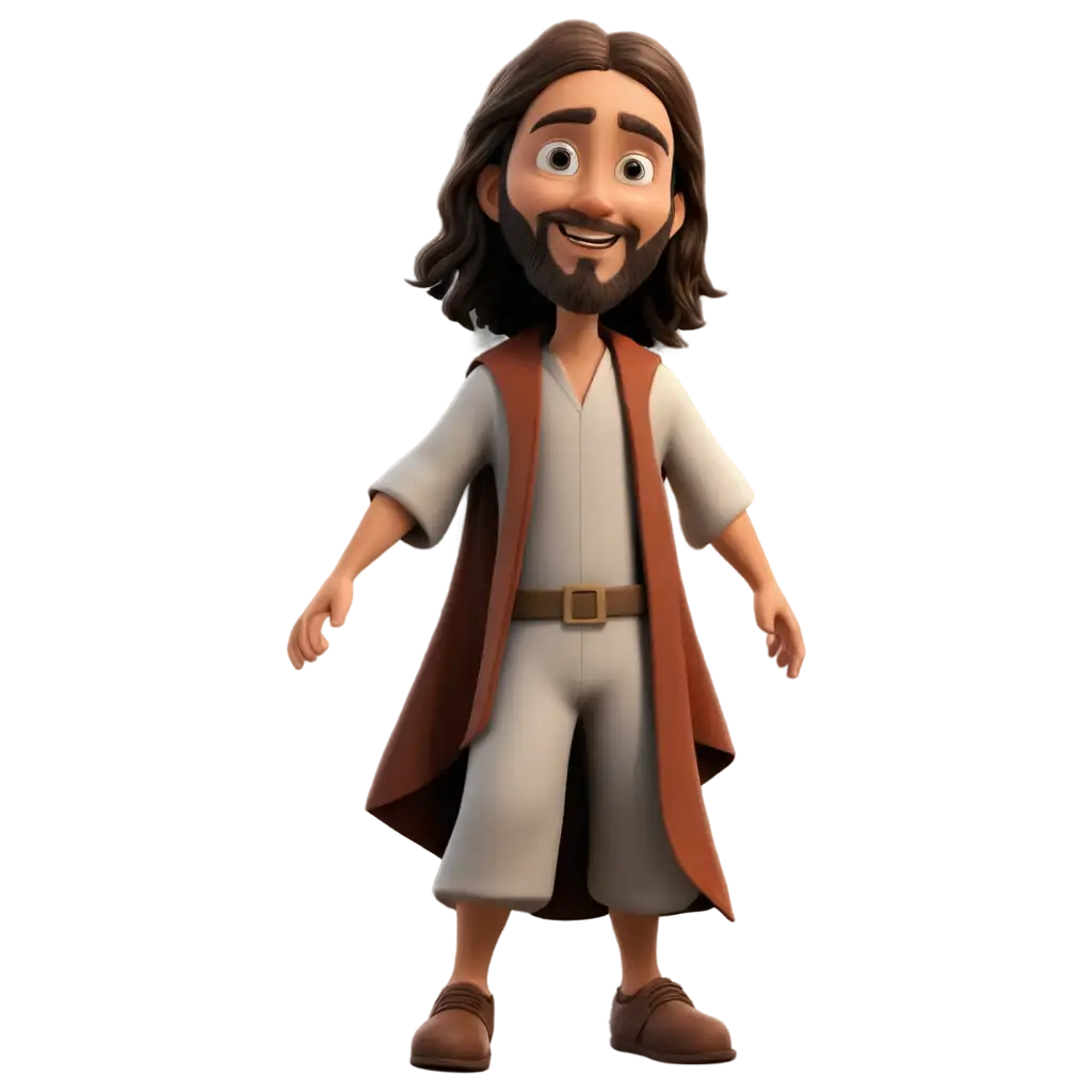 Jesus-Personagem-3D-PNG-Image-Realistic-3D-Rendering