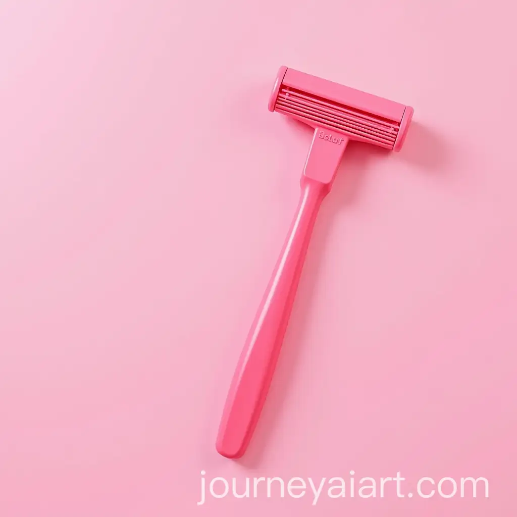 Pink-Womens-Razor-for-Smooth-Shaving-Elegant-and-Functional-Design