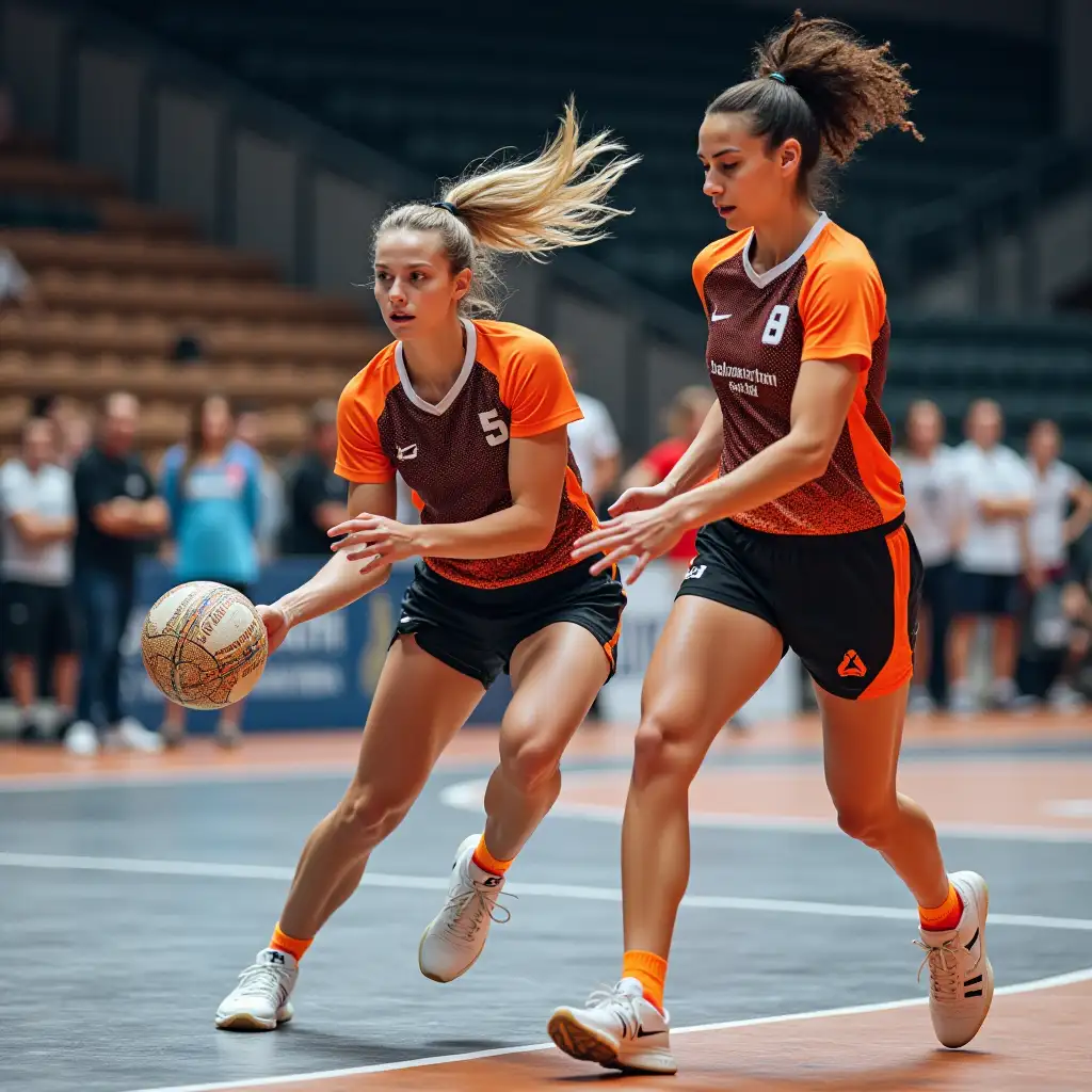 Womens-Handball-Championship-in-Action