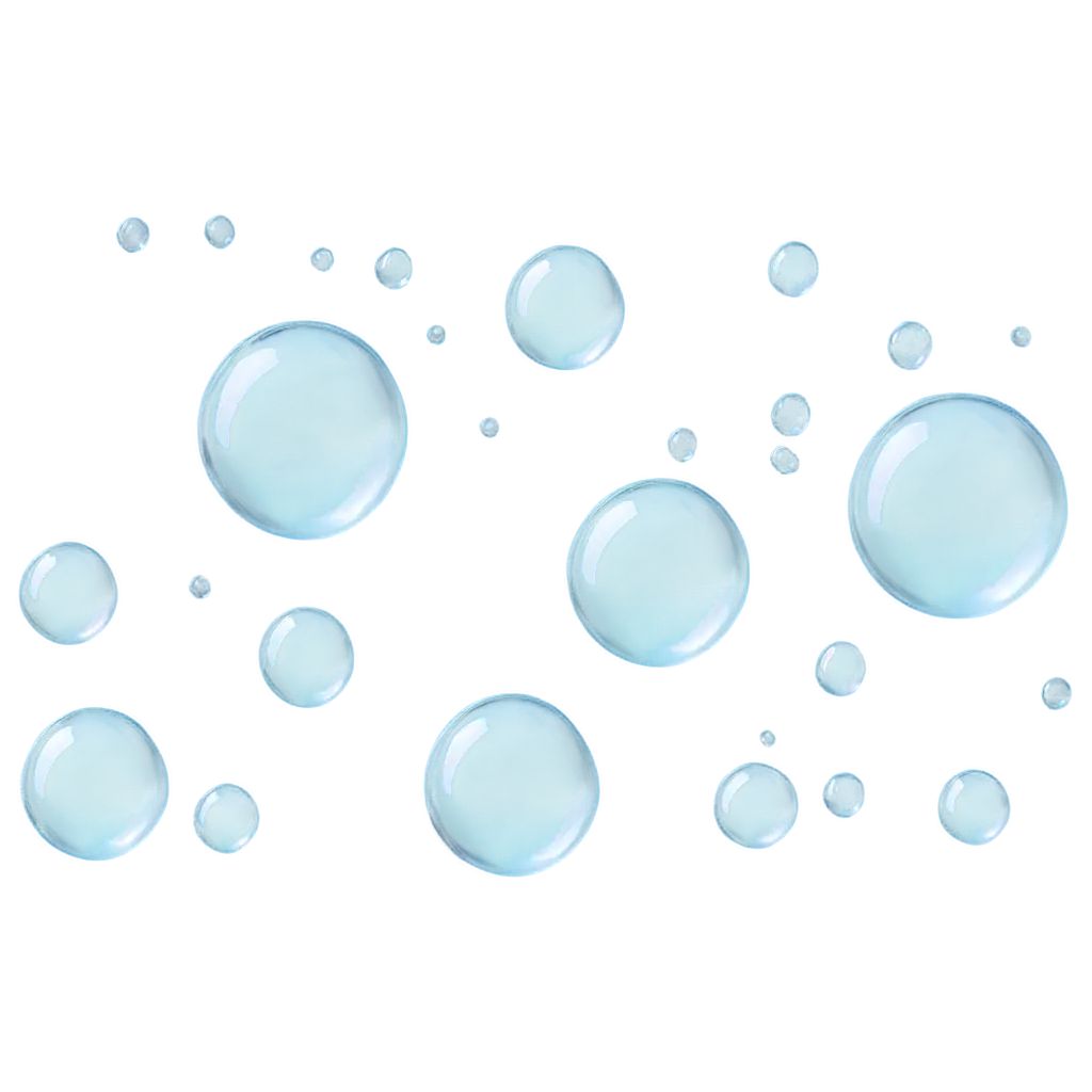 Water-Bubbles-PNG-Drawing-Blue-Different-Sizes-5-Pieces-for-Digital-Design-and-Creative-Use