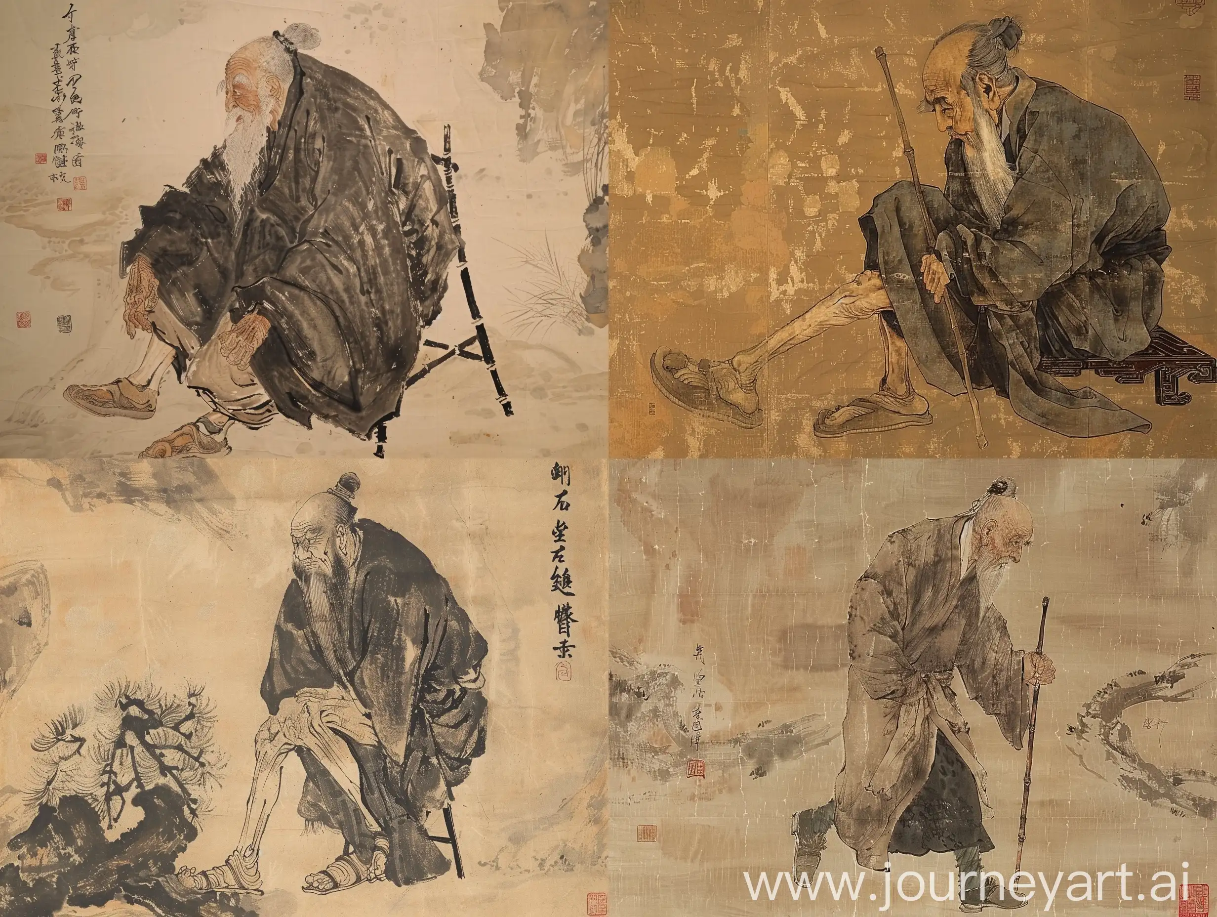 Elderly-Tang-Dynasty-Man-with-Crippled-Leg-in-Historical-Setting