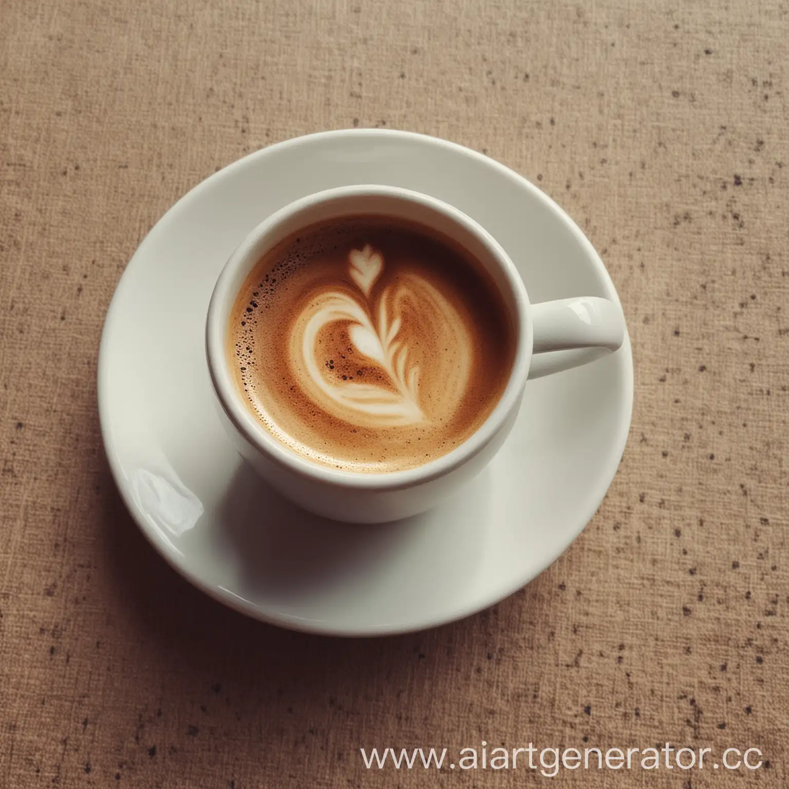 Cozy-Morning-Coffee-Scene-with-Sunlit-Table-and-Steamy-Mug