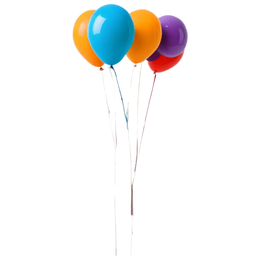 Colorful-Balloons-PNG-Vibrant-Illustration-for-Celebratory-Designs