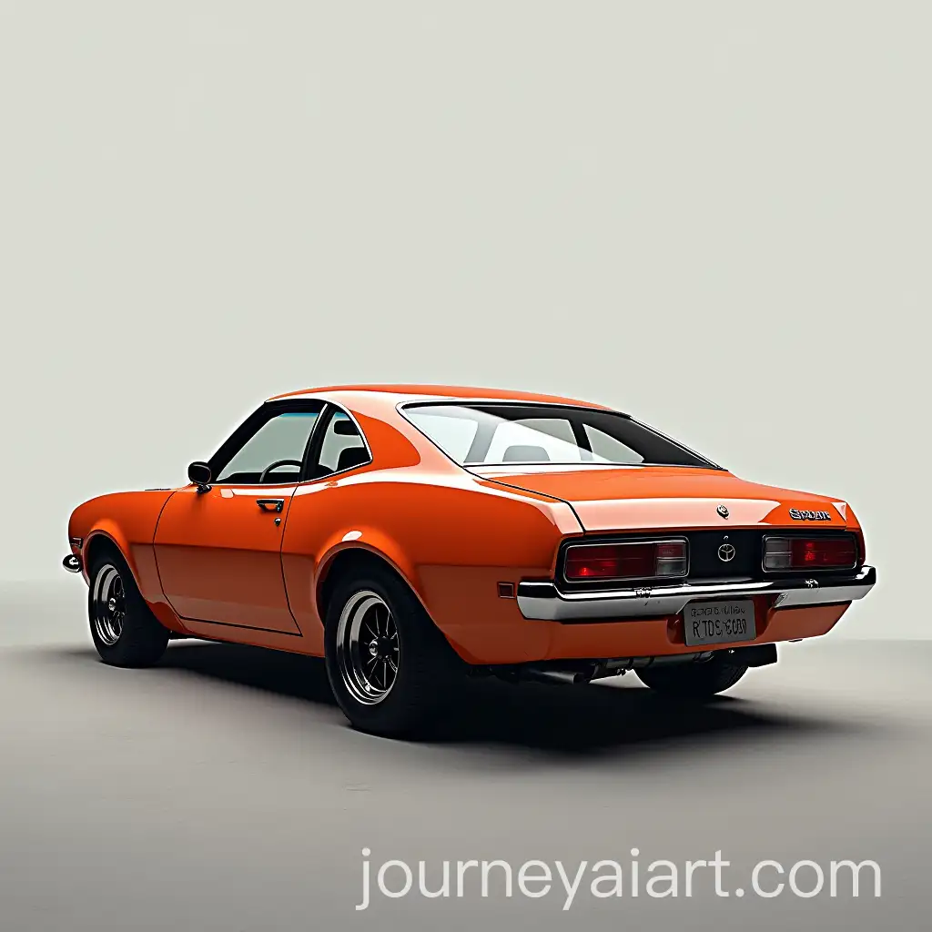 Subaru-Fastback-Coupe-with-Toyota-Celica-GT-1974-Roof-Design-Side-Rear-View