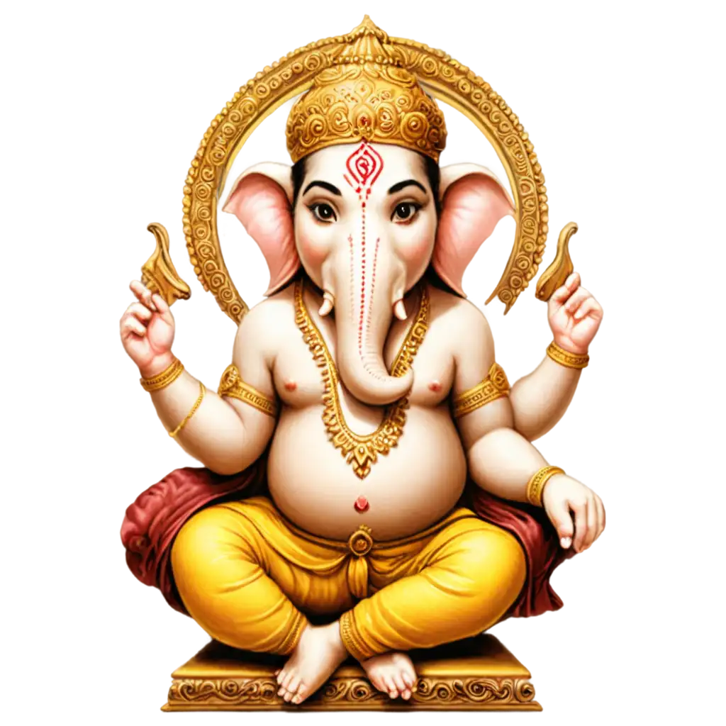 Stunning-Ganesh-Ji-PNG-Image-Perfect-for-Clarity-and-Versatility