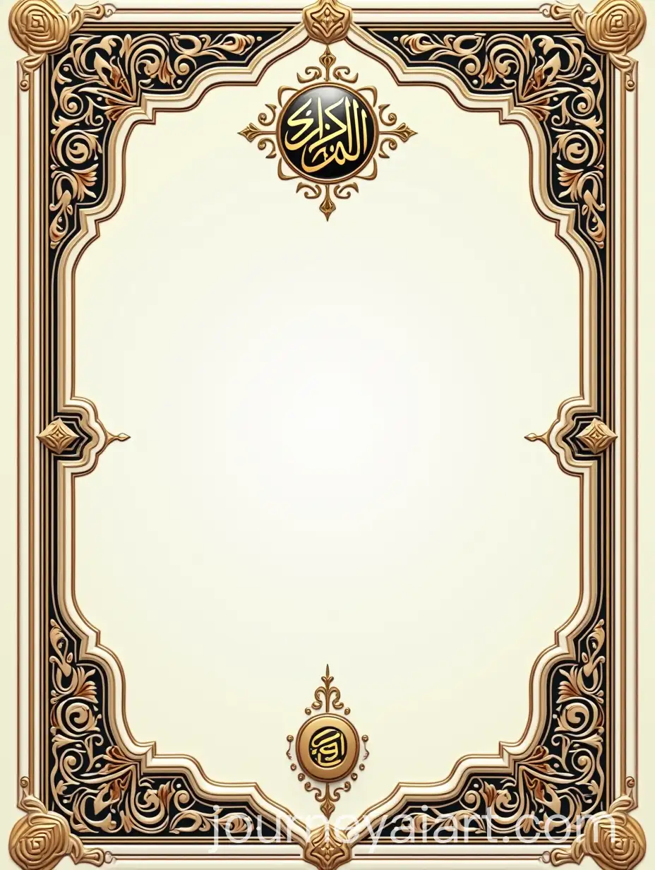 Luxury-Nikkah-Certificate-with-Persian-and-Islamic-Style-Border-Design