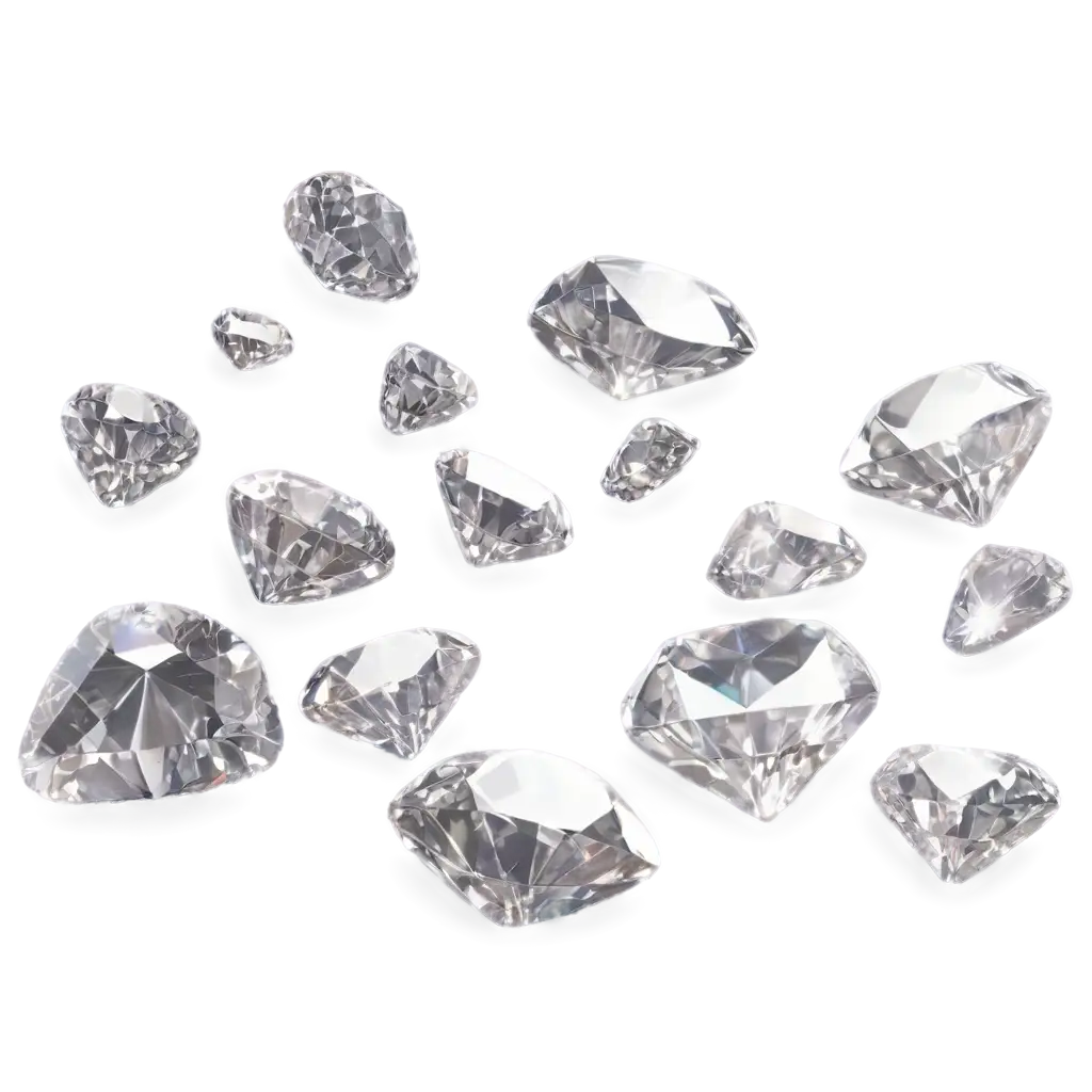 HighQuality-PNG-Image-of-a-Pile-of-Diamonds-for-Versatile-Use