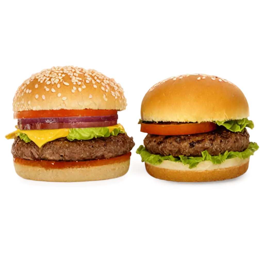 Delicious-Burger-PNG-Image-HighQuality-Visuals-for-Appetizing-Presentations