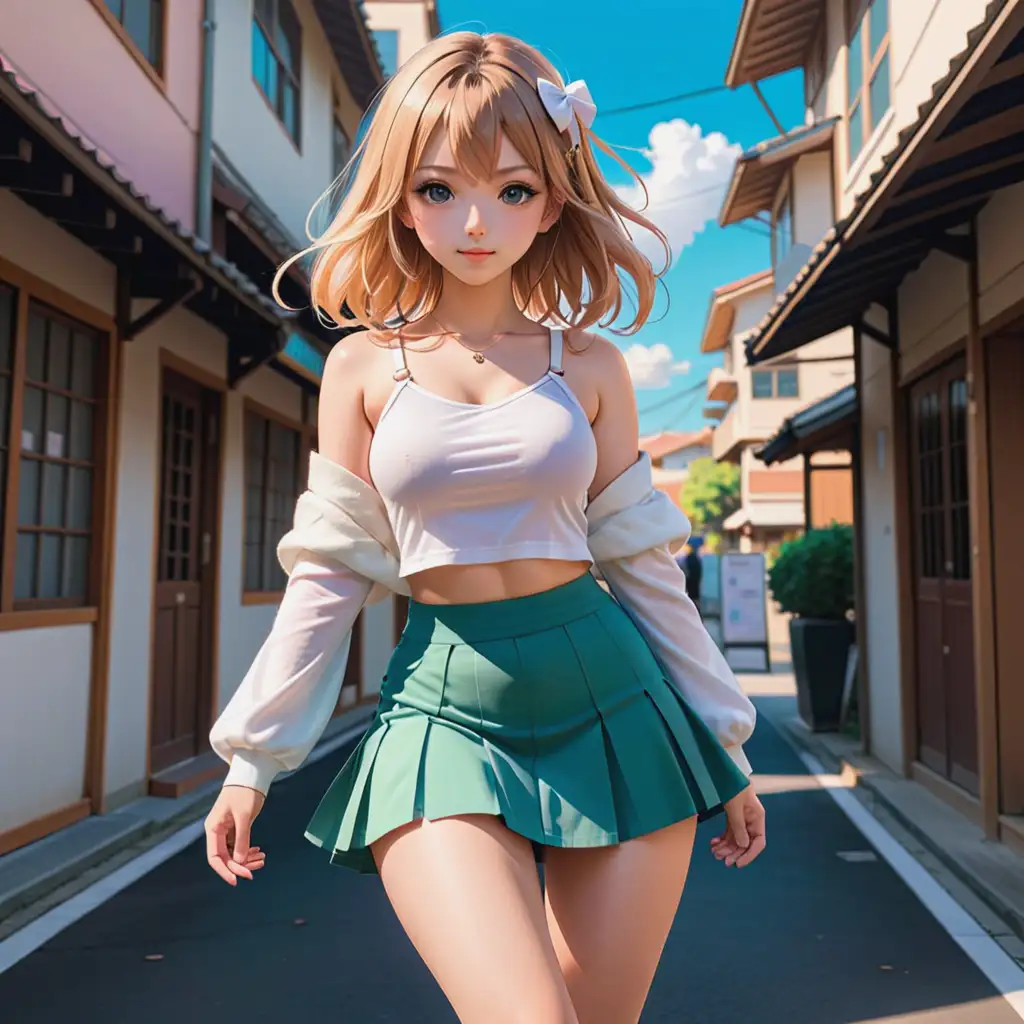 Stylish-Anime-Girl-in-a-Trendy-Short-Skirt