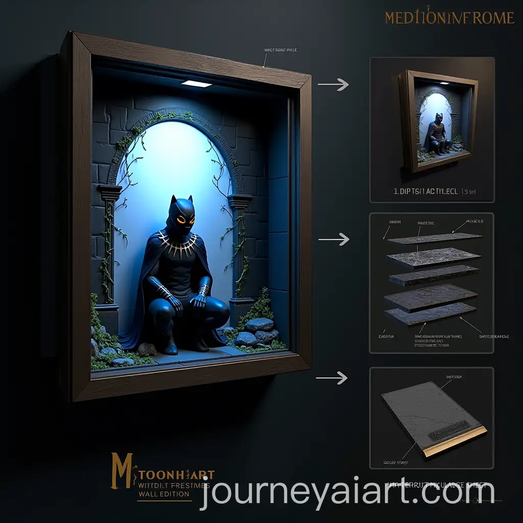 Heroic-Black-Panther-Moonshadow-Sentinel-3D-Product-Concept-with-DetailedAI-Art-Prompt-Expansion-CallOuts-and-Cinematic-Lighting