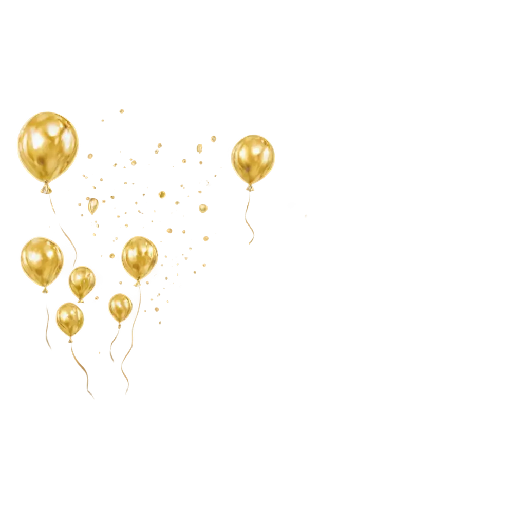 Golden-Balloon-PNG-Image-Capturing-Radiance-and-Elegance-in-High-Quality