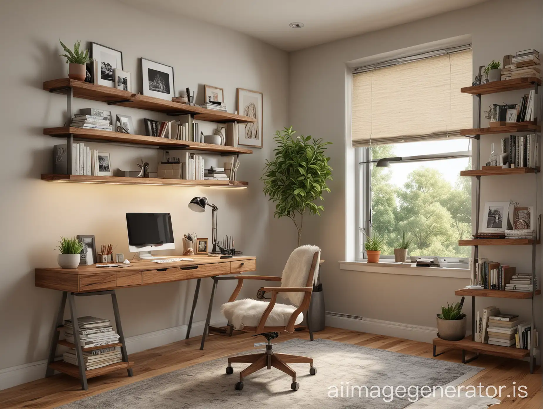 Modern-Home-Office-with-Sleek-Desk-and-Natural-Light