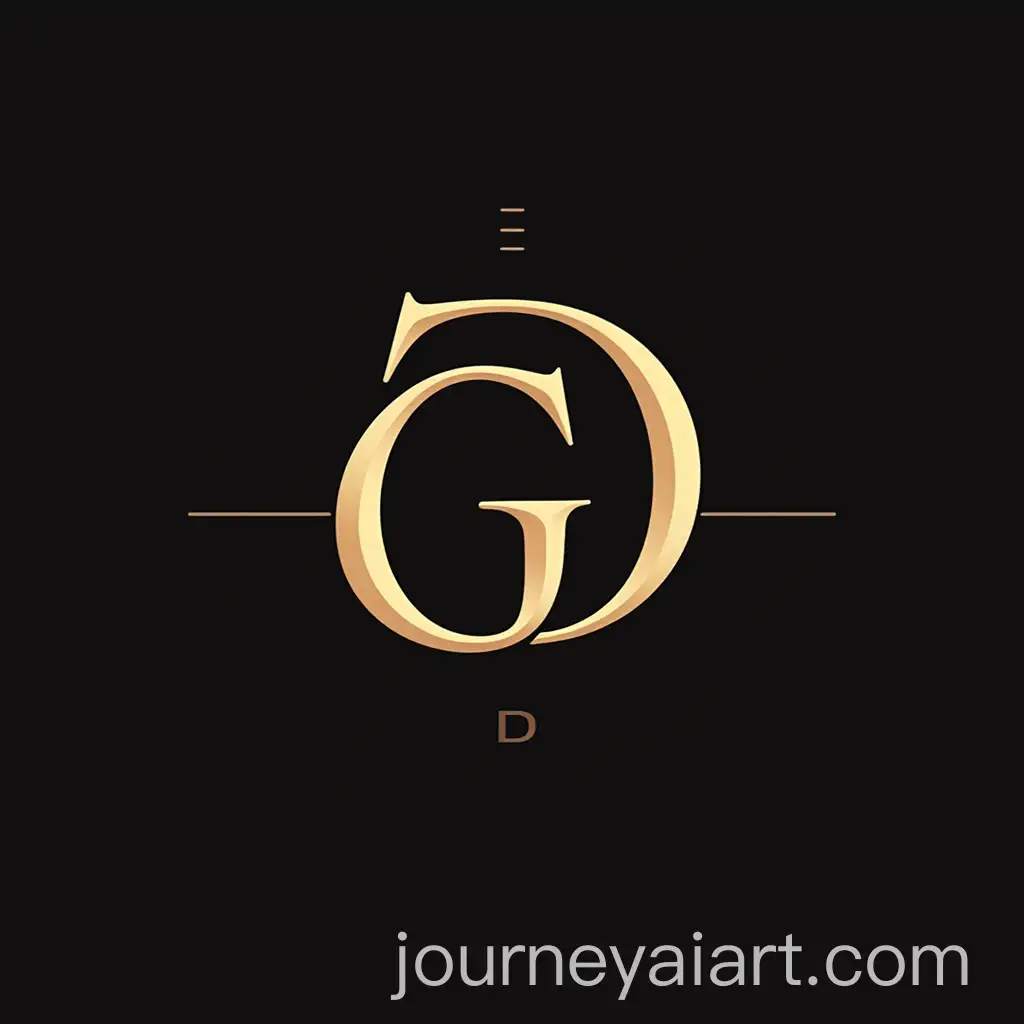 Typographical-Logo-Design-with-Custom-Letter-G-and-D