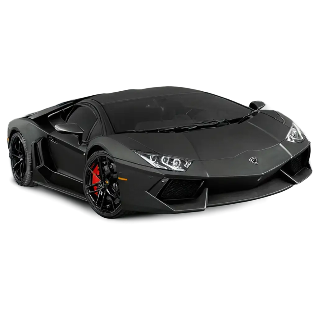 Stunning-Black-and-White-Lamborghini-PNG-for-HighQuality-Visuals