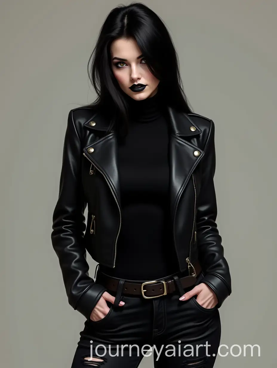 Villainous-Girl-with-Black-Leather-Jacket-and-Ripped-Jeans