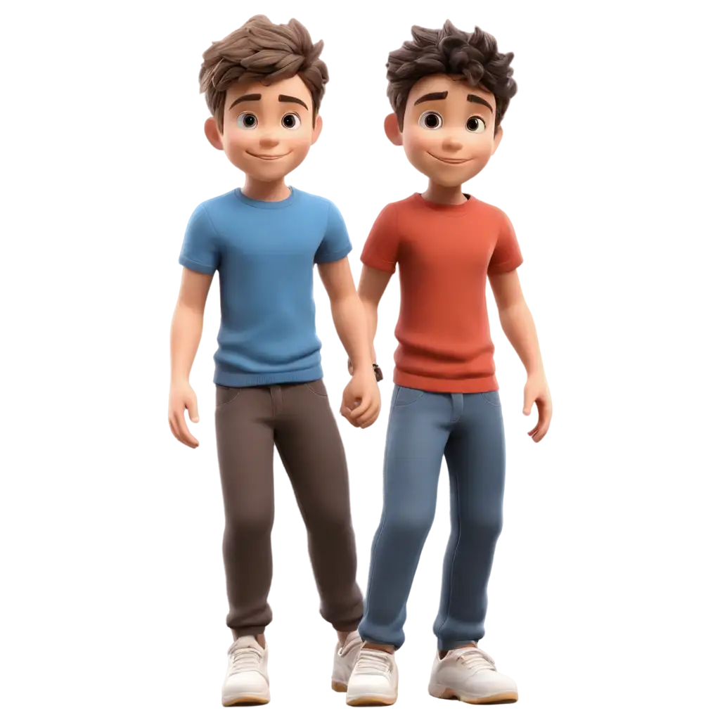 3D-PNG-Image-of-Two-10YearOld-Boys-HighQuality-Visuals-for-Diverse-Uses