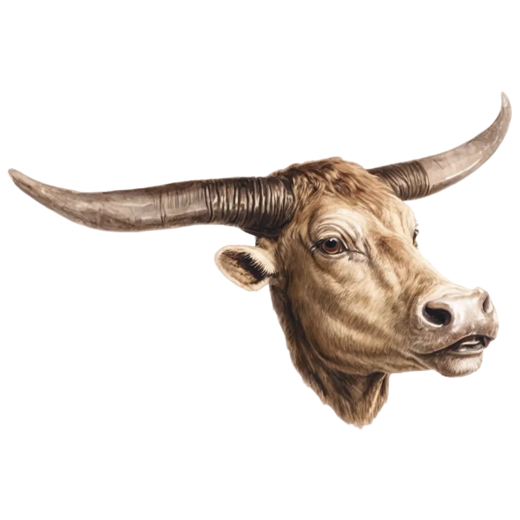 Dynamic-PNG-Image-of-an-Ox-Head-Enhancing-Clarity-and-Detail