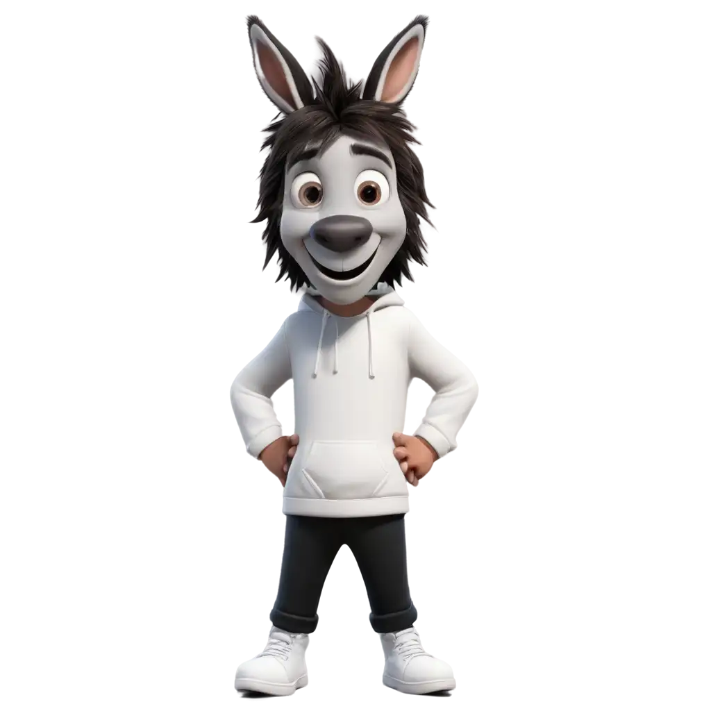 3D-Donkey-Character-PNG-Image-with-Unique-Human-Features-and-Casual-Attire