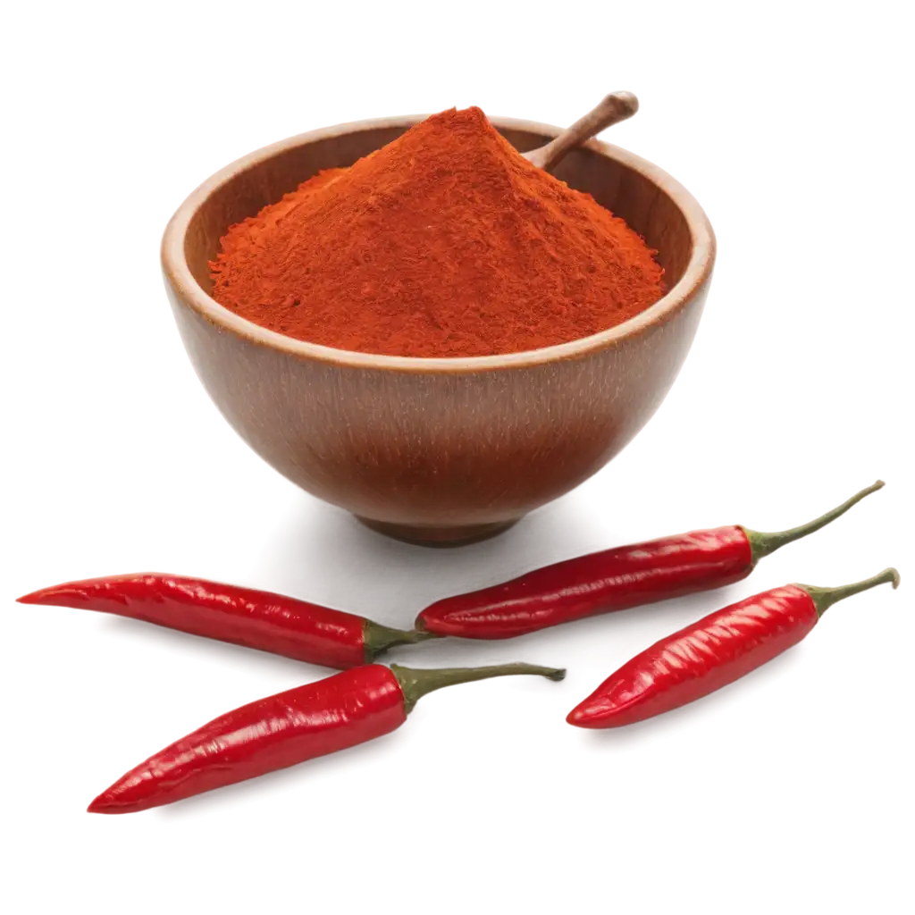 Red-Chili-Powder-in-Bowl-with-Whole-Chili-PNG-Image-Transparent-Background-for-HighQuality-Usage