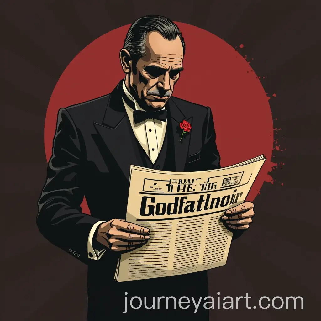 Vintage-Newspaper-Design-Inspired-by-The-Godfather