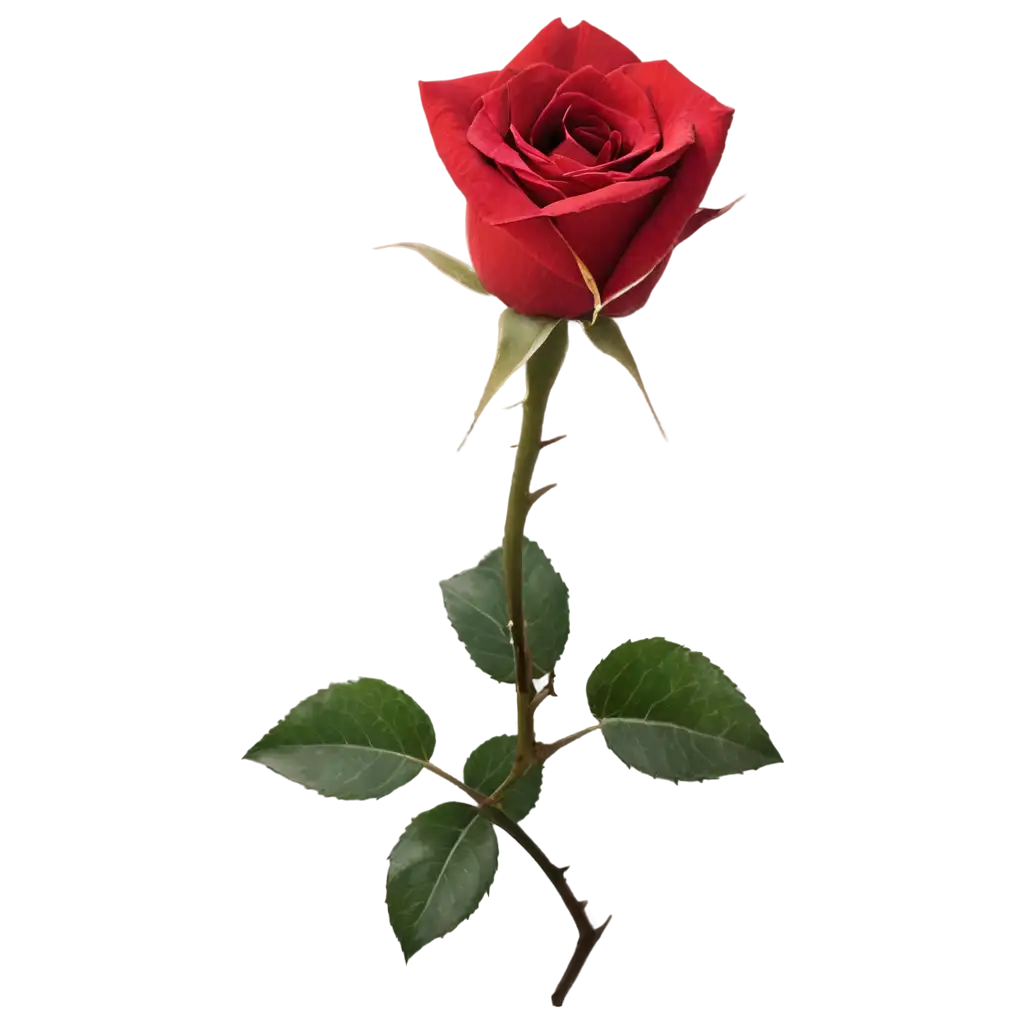 Red-Rose-with-Thorns-PNG-HighQuality-Transparent-Image-for-Various-Creative-Uses