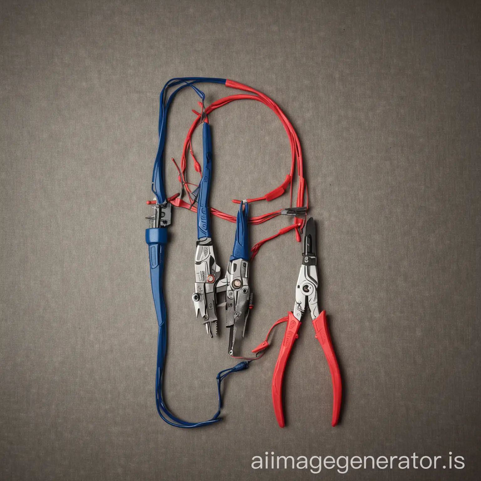 Red-and-Blue-Cables-with-PliersAI-Art-Prompt-Expansion-in-DIY-Electrical-Setup