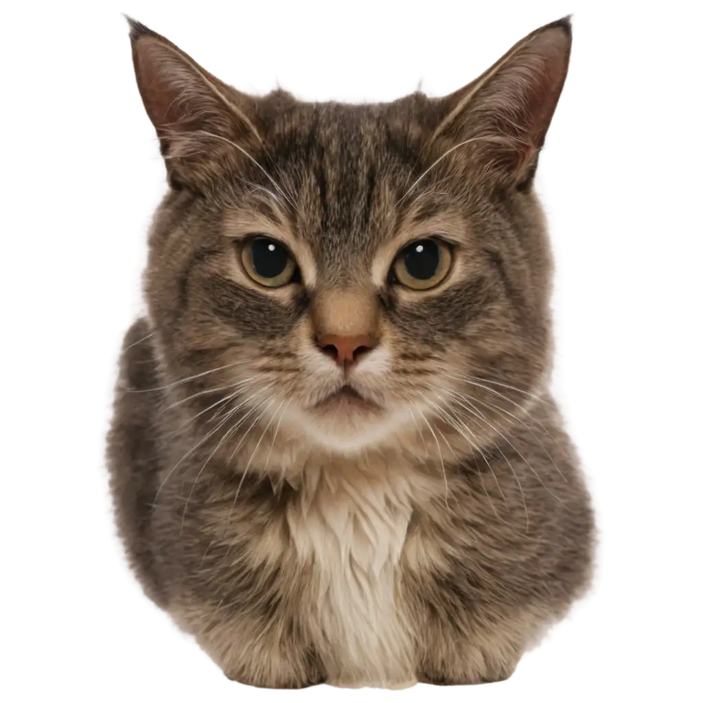 Elegant-Cat-PNG-Image-Artistic-Representation-for-Diverse-Online-Applications