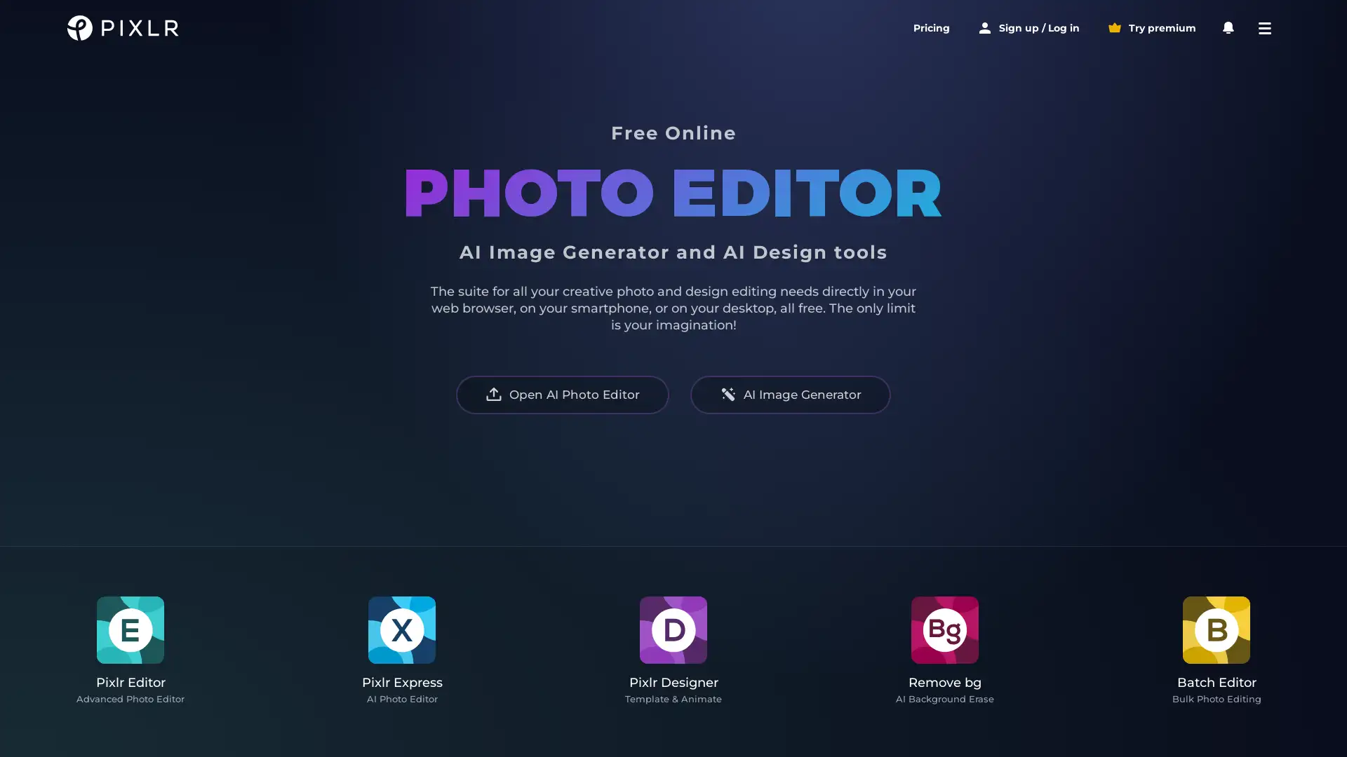 Effortlessly edit photos and designs with AI-powered tools.