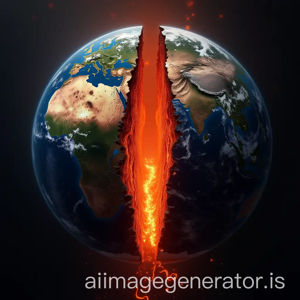 Catastrophic-Earthquake-Splitting-the-Earth-withAI-Image-Prompt-Expansion-Lava-Erupting