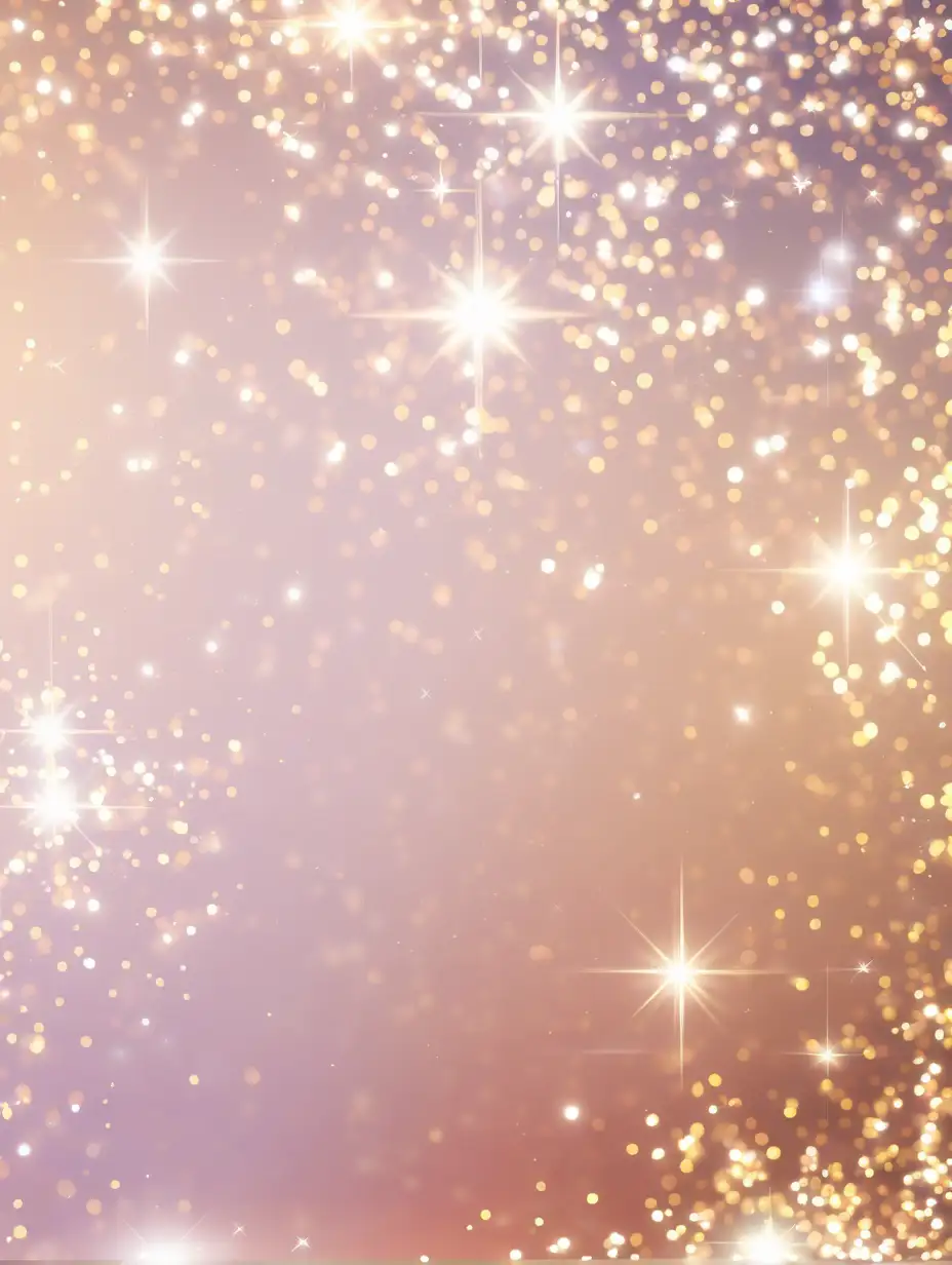 Enchanting Digital Background with Sparkling Lights and Bokeh