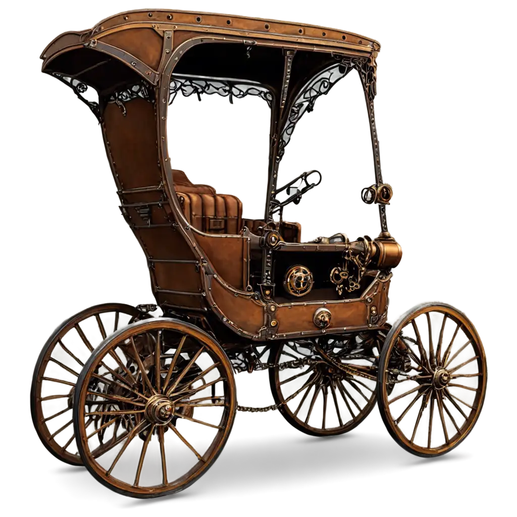 Steampunk-Stage-Coach-PNG-Image-RetroFuturistic-Charm-in-HighQuality-Format