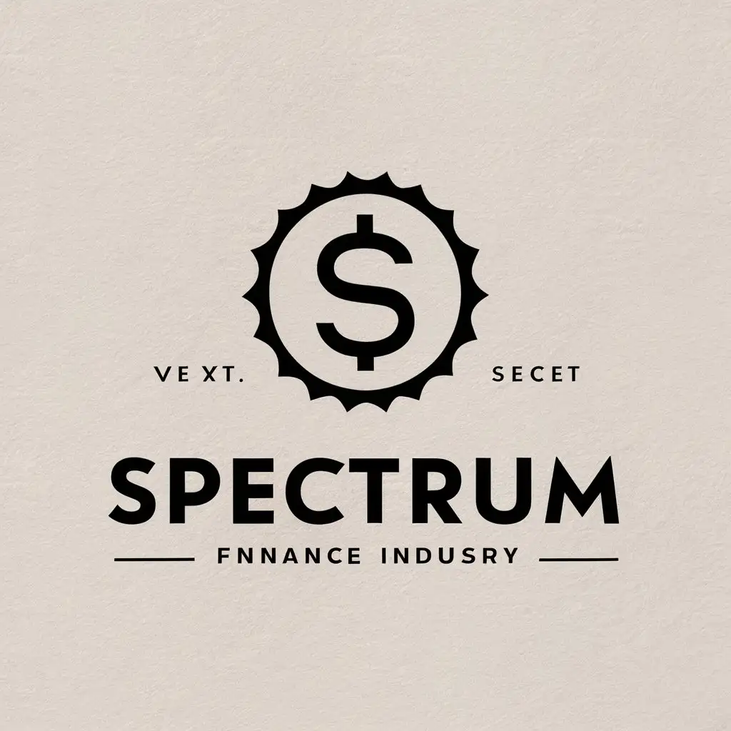 LOGO Design For Spectrum Coin with S Letter in Finance Industry