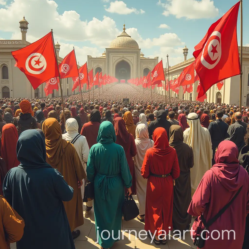 Tunisian-Model-of-Democratic-Transition-and-Political-Freedoms-inAI-Art-Prompt-Expansion-the-Arab-World