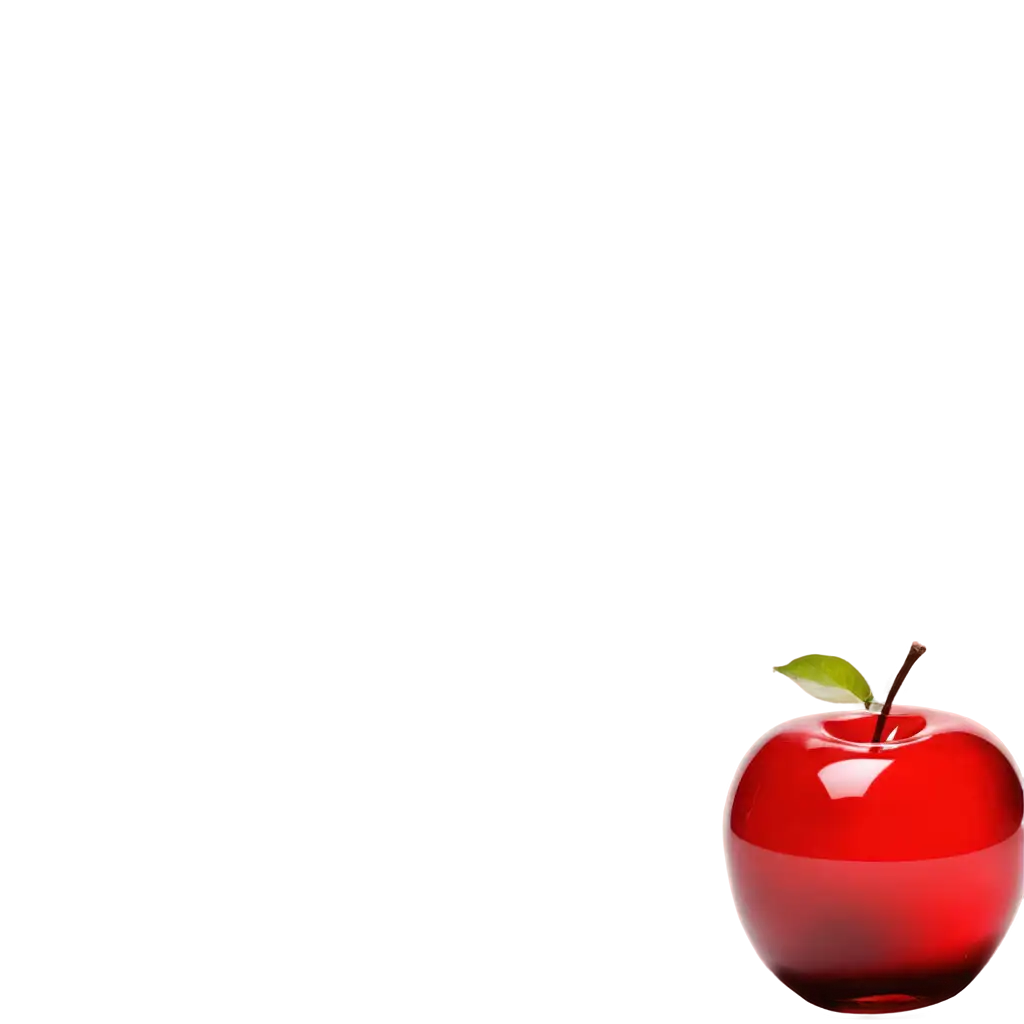 HighQuality-Red-Glass-Apple-PNG-for-Creative-Projects