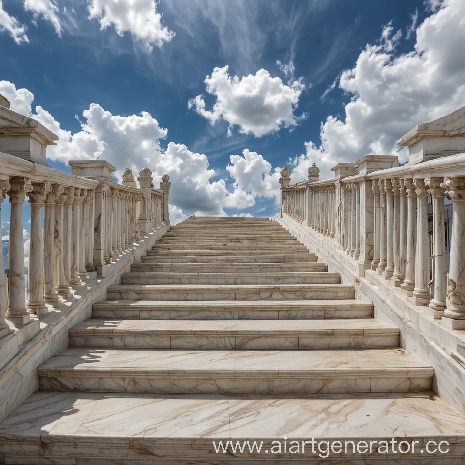 Ethereal-Marble-Staircase-Floating-in-the-Sky