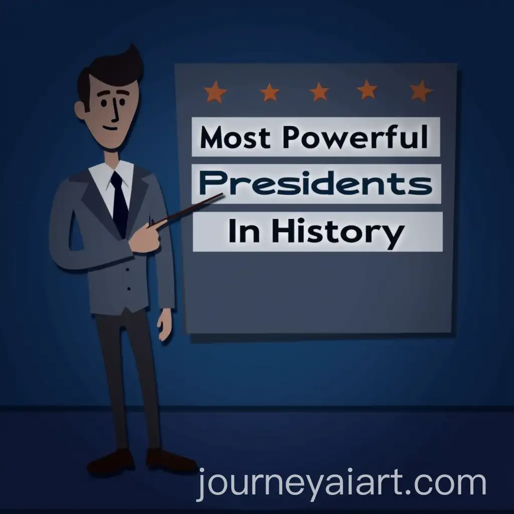Stick-Figure-Presenter-on-Stage-with-Most-Powerful-Presidents-in-History-Title