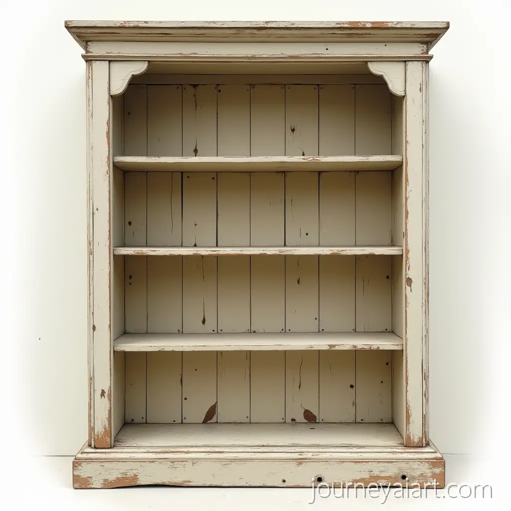 Vintage-Late-1900s-Style-Open-Cupboard-or-Shelf-in-Watercolor-Style