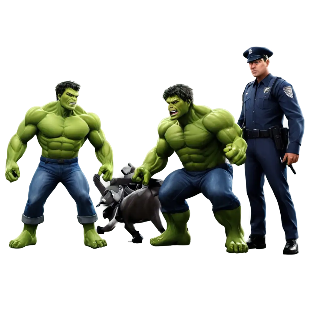 Hulk-and-Police-3D-PNG-Image-for-Dynamic-Visuals-and-Creative-Projects