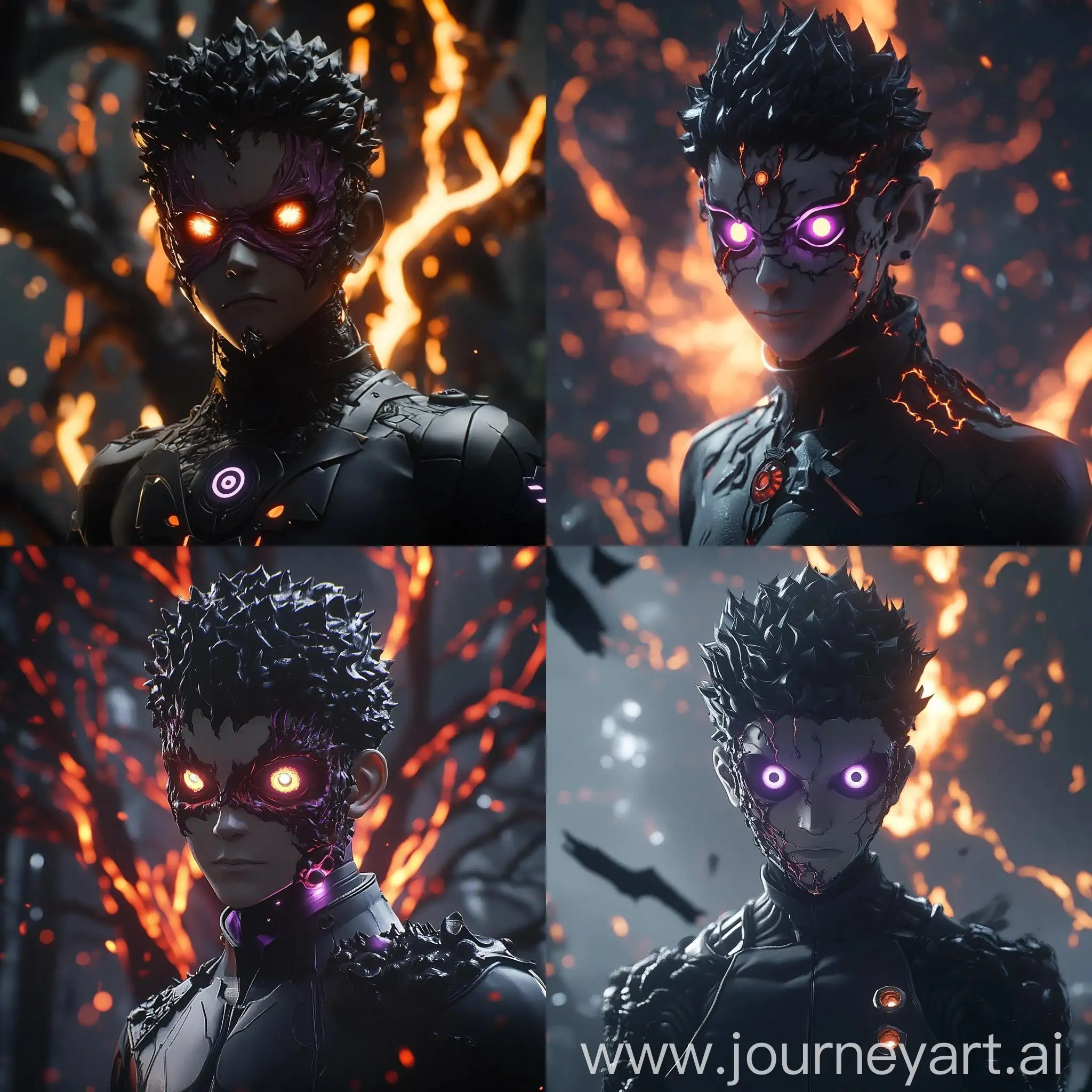 Fantasy-Tree-Person-with-Glowing-Eyes-in-Black-and-Red-Suit