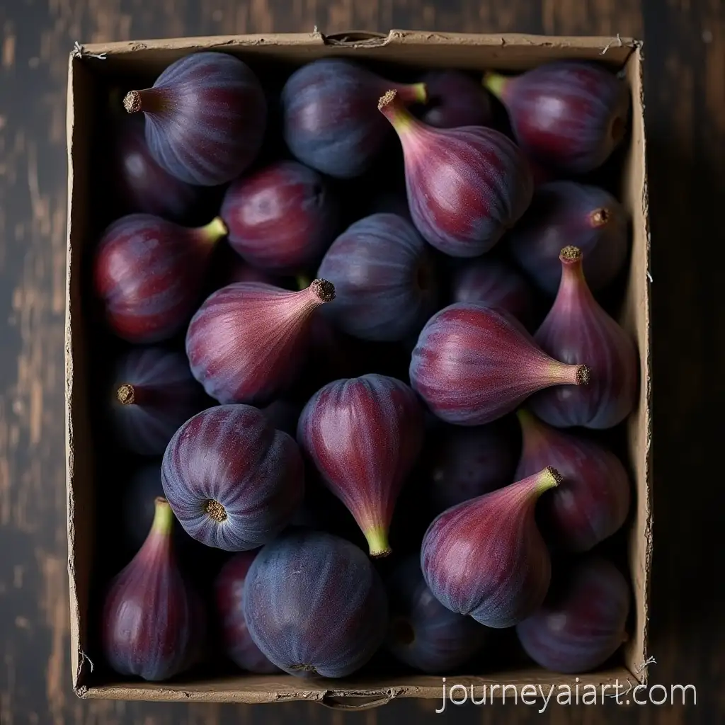 Top-View-of-Dark-PurpleFigs-in-box-top-view-Figs-Arranged-in-a-Checkerboard-Pattern