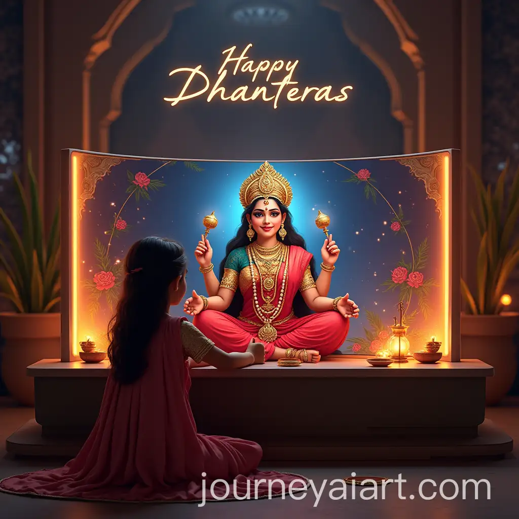 Lakshmi-Mata-Designing-in-a-Modern-Aashirwad-on-Dhanteras
