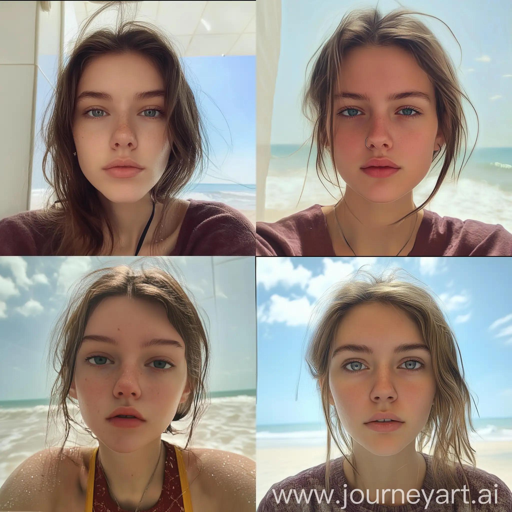 Girl-WaistUp-Portrait-with-Beach-Background