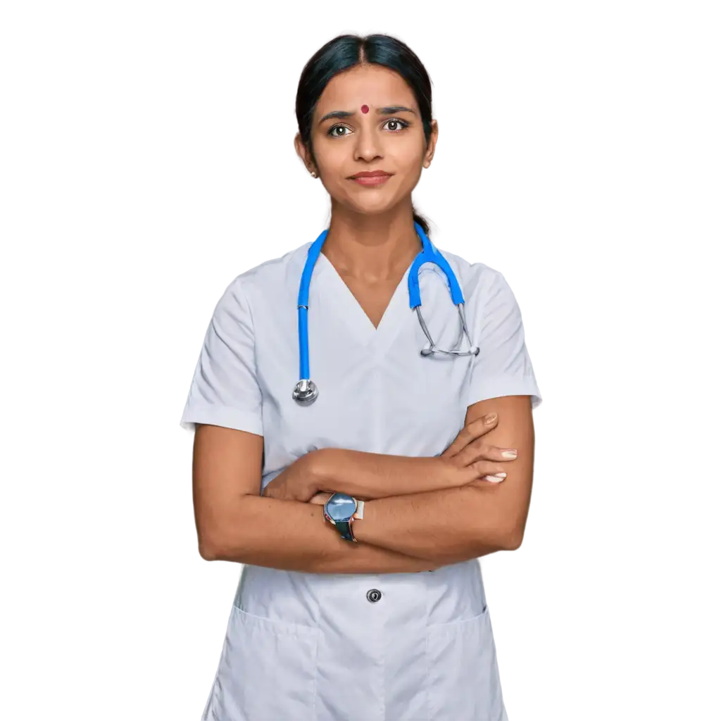 Indian-Doctor-Hands-Folded-PNG-Image-for-Professional-Use