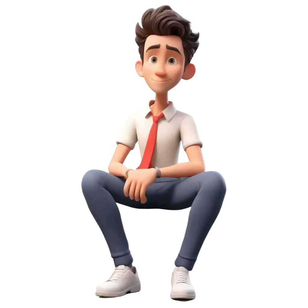 Cartoon-Man-Sitting-in-3D-Style-PNG-Image-Illustrate-a-Relaxing-Scene