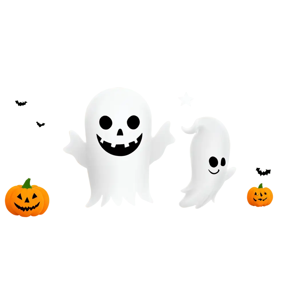 Halloween-PNG-Image-Cute-Ghost-and-Pumpkin-Illustration