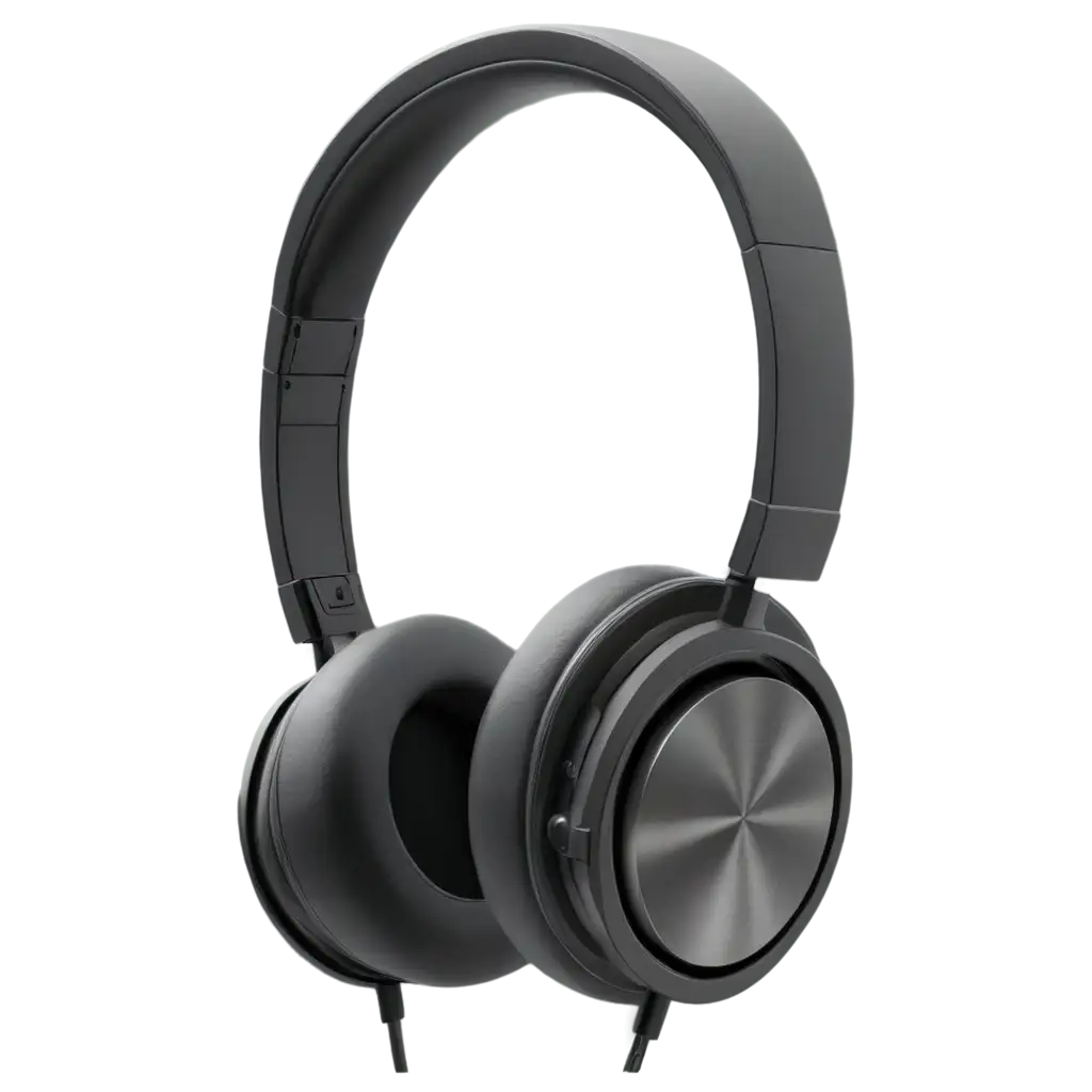 HighDetail-Headphone-PNG-Image-for-Exceptional-Quality-and-Versatility