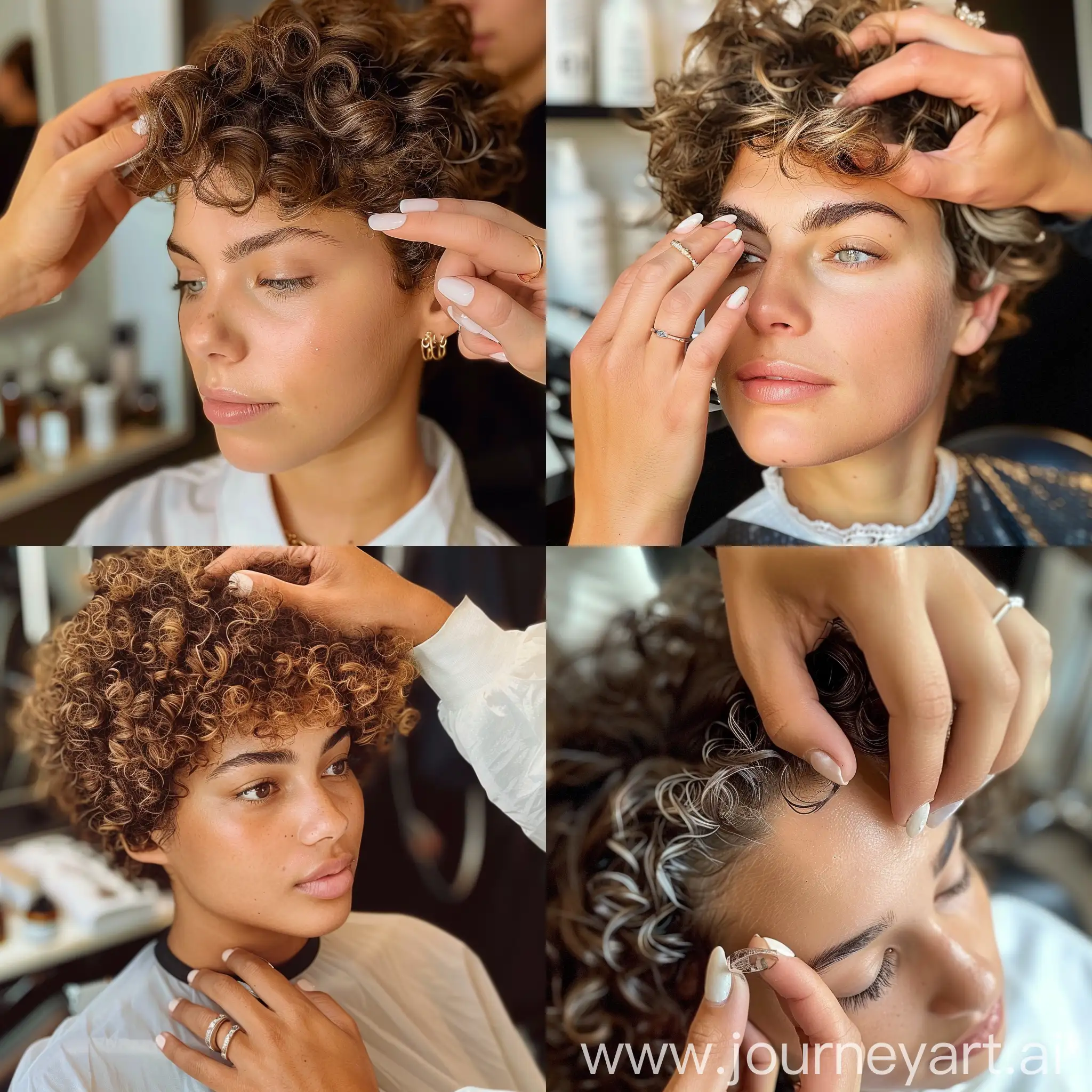 Woman-Getting-Ombre-Perm-at-Salon-with-Elegant-Gel-Nails