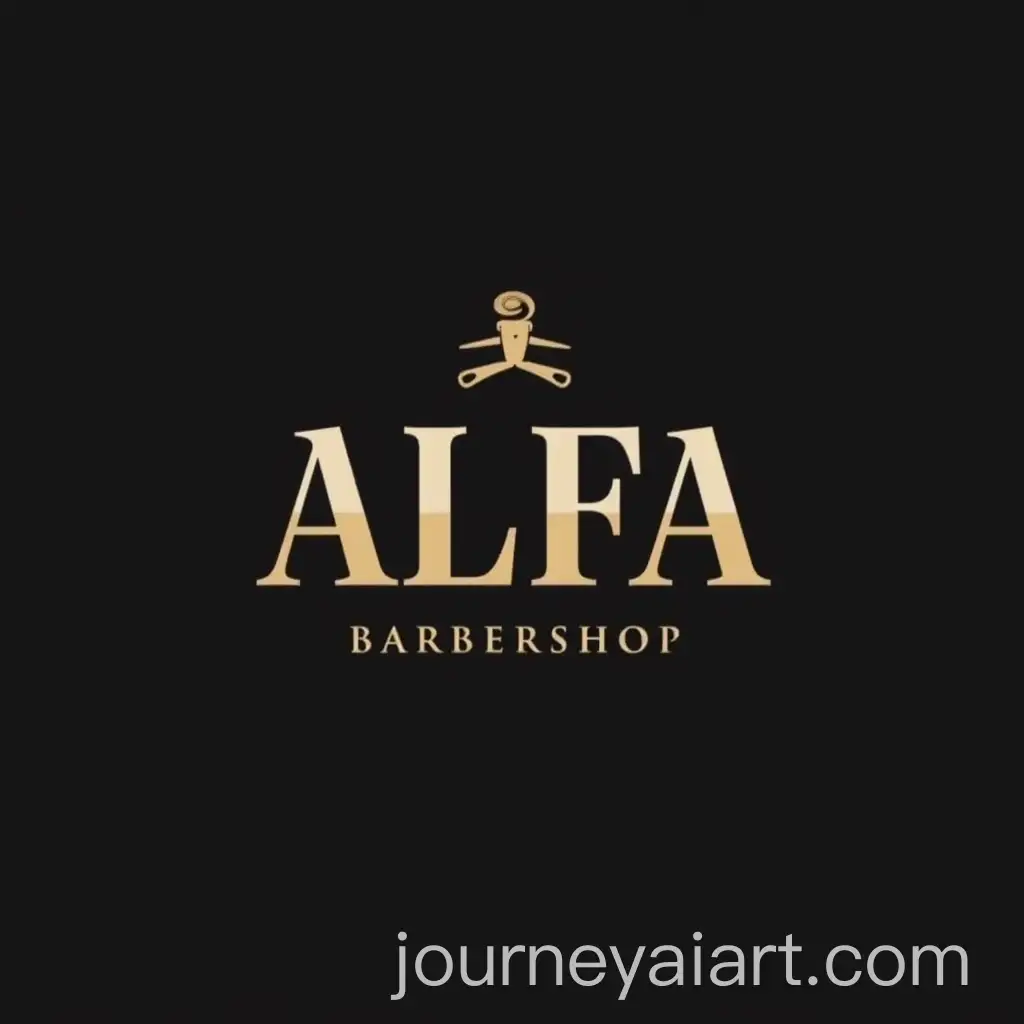Modern-Barbershop-Logo-Featuring-the-Letter-A-for-Alfa