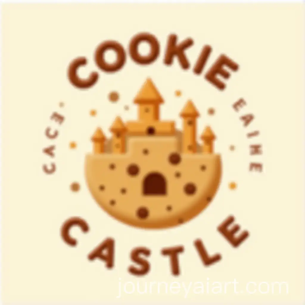 Whimsical-Cookie-Business-Logo-with-Castle-Design