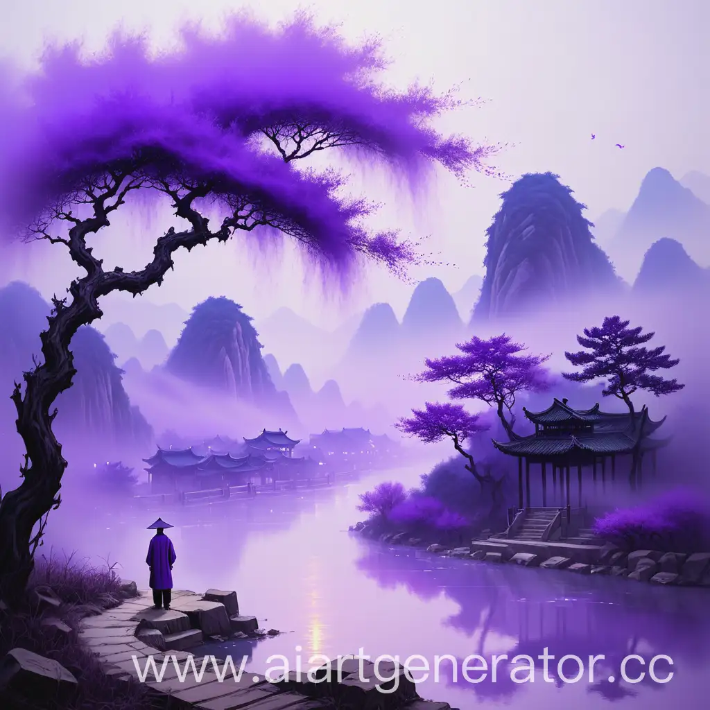 Purple-Mist-Over-Chen-Sanshengs-Birthplace